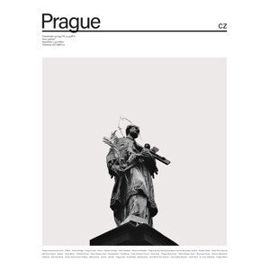 Ilustrace City Prague 1, Finlay & Noa, (30 x 40 cm)