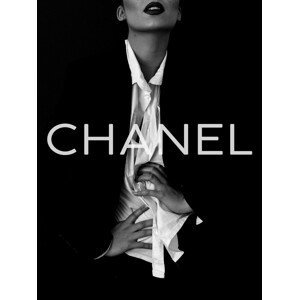 Umělecký tisk Chanel model, Finlay & Noa, (30 x 40 cm)