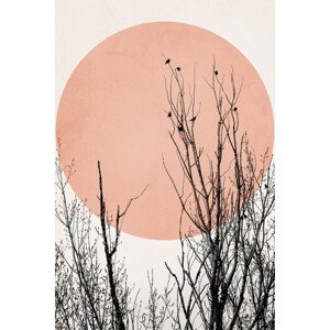 Ilustrace Sunset Dreams, Kubistika, (26.7 x 40 cm)