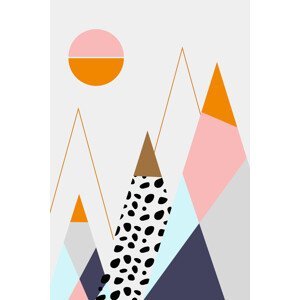 Ilustrace abstractmountains, MadKat, (26.7 x 40 cm)