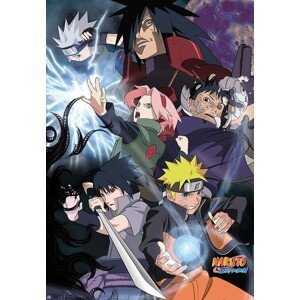 Plakát, Obraz - Naruto Shippuden - Group Ninja War, (61 x 91.5 cm)