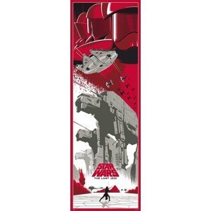 Plakát, Obraz - Star Wars: Epizoda VIII - Poslední z Jediů, (53 x 158 cm)