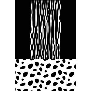 Ilustrace Black and white, MadKat, (26.7 x 40 cm)