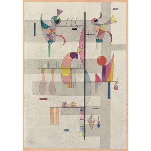 Kandinsky, Wassily - Obrazová reprodukce Distribution, 1934, (26.7 x 40 cm)