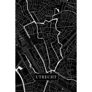 Mapa Utrecht black, (26.7 x 40 cm)