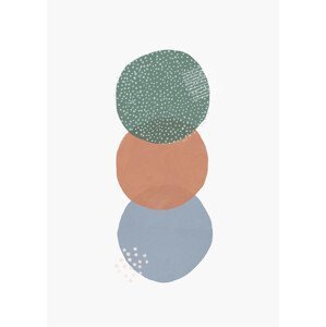 Ilustrace Abstract soft circles part 2, Laura Irwin, (30 x 40 cm)