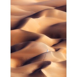 Umělecká fotografie Chocolate Dunes, Khalid Al Hammadi, (30 x 40 cm)