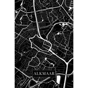 Mapa Alkmaar black, (26.7 x 40 cm)