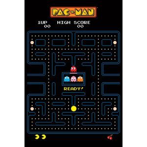 Plakát, Obraz - Pac-Man - Maze, (61 x 91.5 cm)