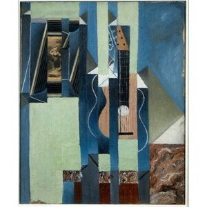 Gris, Juan - Obrazová reprodukce The guitar., (35 x 40 cm)