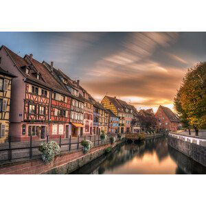 Umělecká fotografie Fall in Colmar, Zbyszek Nowak, (40 x 26.7 cm)