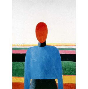 Malevich, Kazimir Severinovich - Obrazová reprodukce Bust of Woman, (30 x 40 cm)