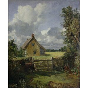Constable, John - Obrazová reprodukce Cottage in a Cornfield, (35 x 40 cm)