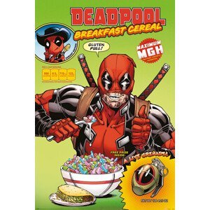 Plakát, Obraz - Deadpool - Cereal, (61 x 91.5 cm)