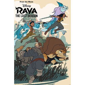 Plakát, Obraz - Raya and the Last Dragon - Jumping into Action, (61 x 91.5 cm)
