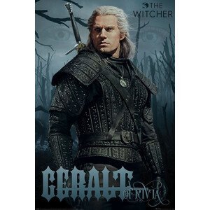 Plakát, Obraz - Zaklínač (The Witcher) - Geralt of Rivia, (61 x 91.5 cm)