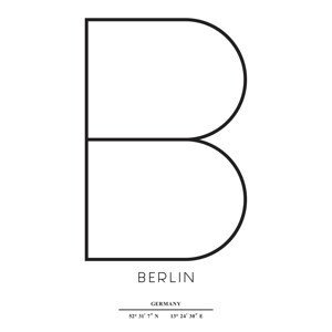 Ilustrace Berlin, Kubistika, (26.7 x 40 cm)