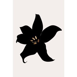 Ilustrace Dark Orchid, Kubistika, (26.7 x 40 cm)
