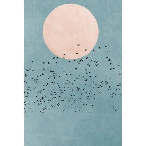 Ilustrace Fly Away, Kubistika, (26.7 x 40 cm)