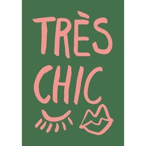 Ilustrace TrAus Chic Green, Studio Collection, (26.7 x 40 cm)