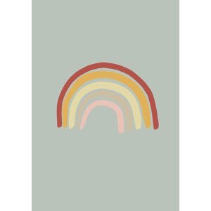 Ilustrace Rainbow Green, Studio Collection, (26.7 x 40 cm)