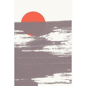 Ilustrace Sunset, MadKat, (26.7 x 40 cm)