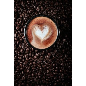 Umělecká fotografie Love latte, Ronald Novianus, (26.7 x 40 cm)
