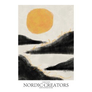 Ilustrace Sunrise, Nordic Creators, (30 x 40 cm)