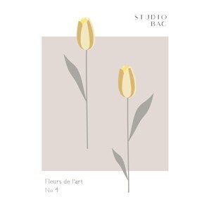 Ilustrace Tulips Studio Bac, Studio Collection, (26.7 x 40 cm)