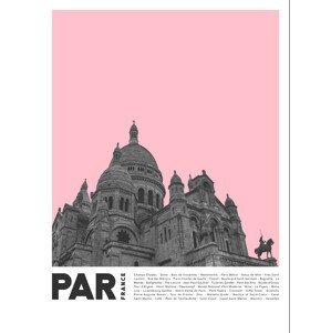 Ilustrace Col Paris 2, Finlay & Noa, (30 x 40 cm)