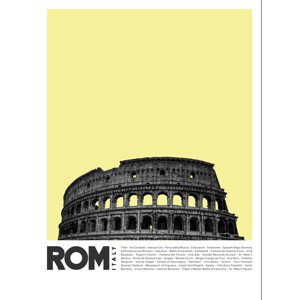 Ilustrace Col Rome 2, Finlay & Noa, (30 x 40 cm)