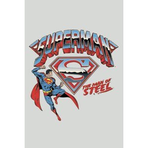 Umělecký tisk Superman - The man of steel, (26.7 x 40 cm)