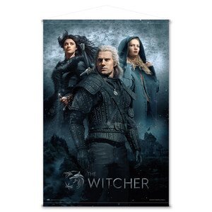 Textilní plakát Zaklínač (The Witcher)