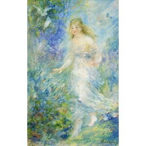 Renoir, Pierre Auguste - Obrazová reprodukce Spring, (24.6 x 40 cm)
