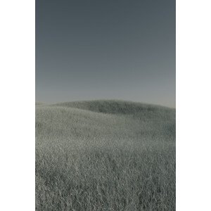 Umělecká fotografie Minimal landscpases of a green grass at with a gradient sky series  3, Javier Pardina, (26.7 x 40 cm)