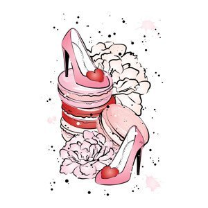 Ilustrace Love shoes, Martina Pavlova, (26.7 x 40 cm)