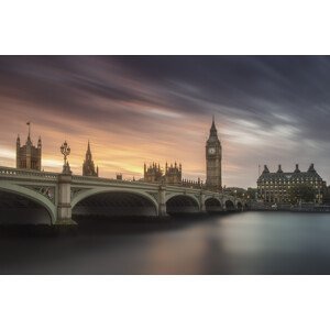 Umělecká fotografie Big Ben, London, Carlos F. Turienzo, (40 x 26.7 cm)