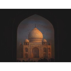 Umělecká fotografie Taj Mahal, Svetlin Yosifov, (40 x 30 cm)