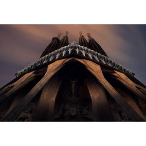Umělecká fotografie Sagrada Familia, Jose Parejo, (40 x 26.7 cm)