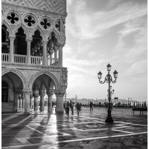 Umělecká fotografie Early Morning - Venice, Nigel Snape, (40 x 40 cm)
