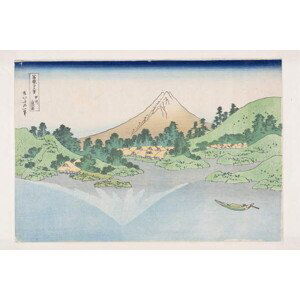 Hokusai, Katsushika - Obrazová reprodukce Reflection in Lake Misaka, (40 x 26.7 cm)