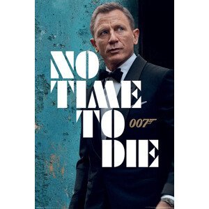 Plakát, Obraz - James Bond - No Time To Die - Azure Teaser, (61 x 91.5 cm)