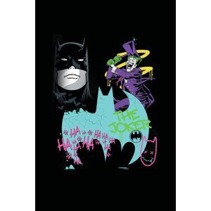Umělecký tisk Batman vs Joker - Art, (26.7 x 40 cm)