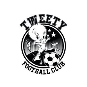 Umělecký tisk Tweety - Football club, (26.7 x 40 cm)