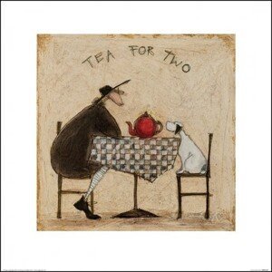 Umělecký tisk Sam Toft - Tea for Two, (30 x 30 cm)