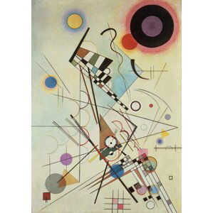 Kandinsky, Wassily - Obrazová reprodukce Composition 8, 1923, (26.7 x 40 cm)