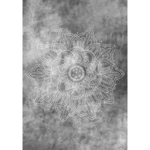 Ilustrace Mandala Smokey, Studio Collection, (26.7 x 40 cm)