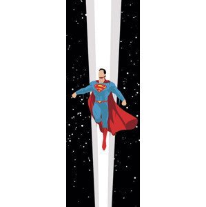 Umělecký tisk Superman - Universe, (64 x 180 cm)