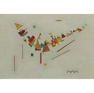 Kandinsky, Wassily - Obrazová reprodukce Angular Swing; Winkelschwung, 1929, (40 x 26.7 cm)