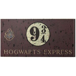 Obraz na plátně Harry Potter - Hogwart‘s Express, (50 x 100 cm)